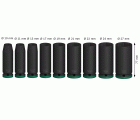 PRO Impact Socket Set, 1/2", profundo, 9 unidades