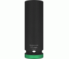 PRO Impact Socket, 1/2", 17 mm, profundo