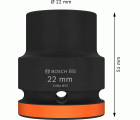 PRO Impact Socket, 3/4", 22 mm, estándar