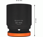 PRO Impact Socket, 3/4", 32 mm, estándar