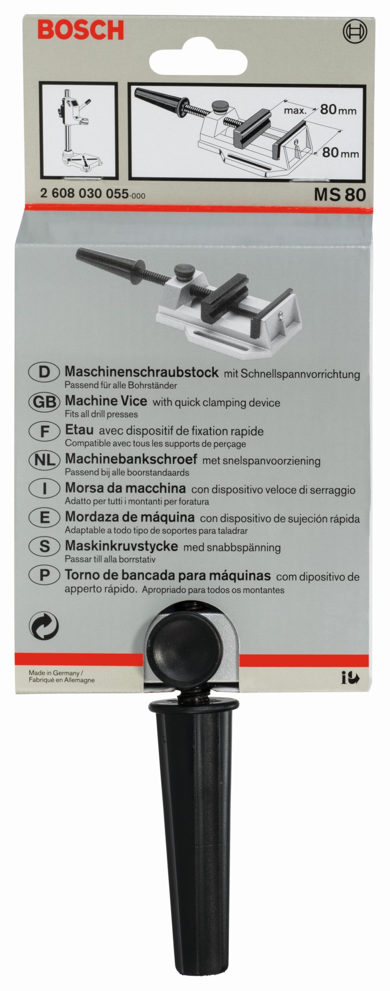 Tornillo de banco MS 80