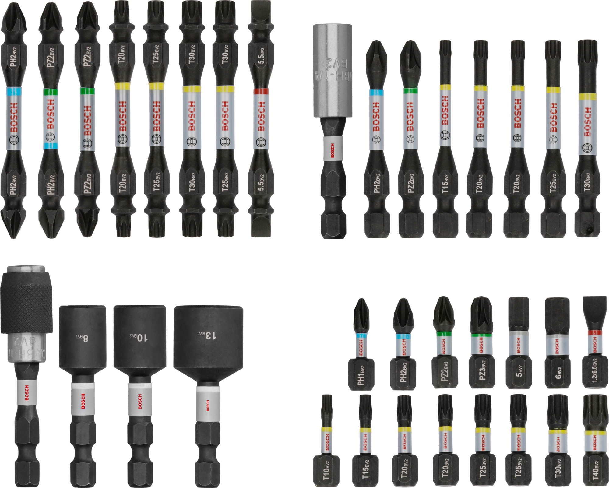 Set de puntas de atornillar PRO Impact, 35 unidades