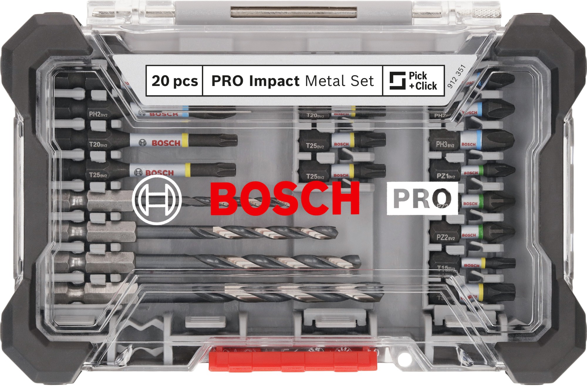 PRO Impact Metal Set, 20 uds.