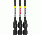 Puntas PRO T Impact, T10, T15, T20, 55 mm, 3 unidades