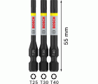 Puntas PRO T Impact, T25, T30, T40, 55 mm, 3 uds.