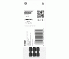 Puntas PRO PZ Impact, PZ1, PZ2, PZ3, 55 mm, 3 unidades