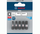Puntas PRO H Impact, H3, H4, H5 (2 uds.), H6, 25 mm, 5 uds.