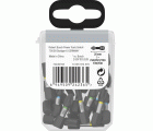 Set de puntas de atornillar PRO Impact, PH2 (5 uds.), PZ2 (5 uds.), T20 (5 uds.), T25 (5 uds.), T30 (5 uds.), 25 mm, expositor, 10 x 25 uds.
