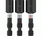 PRO Nutsetter Impact, 1/4" x 50 mm, 5/16" x 50 mm, 3/8" x 50 mm, 3 uds.