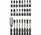 Set de puntas de atornillar PRO Impact, 24 unidades
