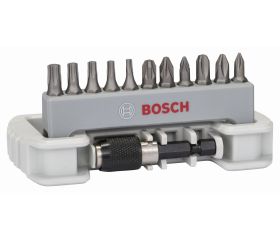 Sets mixtos de puntas de atornillar Extra Hard, compactas, para varios tipos de tornillos con soporte universal magnético