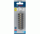 PRO Torx Impact Bit, T15, T20(x2), T25(x2), T30(x2), T40, 25 mm, 8 unidades