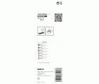 Set de puntas de atornillar PRO Impact, PH1; PH2 (x2); PH3; PZ1; PZ2 (x2); PZ3, 25 mm, 8 uds.