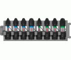 Set de puntas de atornillar PRO Impact, PH1; PH2 (x2); PH3; PZ1; PZ2 (x2); PZ3, 25 mm, 8 uds.
