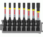 PRO Torx Impact Bit, T15, T20(x2), T25(x2), T30(x2), T40, 55 mm, 8 unidades