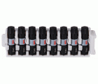 Puntas de inserción Impact Control, 8 unidades, 8xT40