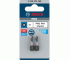 Broca PRO Phillips Impact, PH1, 25 mm, 2 uds.