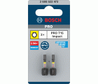 Punta PRO Torx Impact, T15, 25 mm, 2 uds.