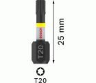 Punta PRO Torx Impact, T20, 25 mm, 2 uds.