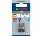 Punta PRO Torx Impact, T20, 25 mm, 2 uds.