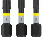Punta PRO T Impact, T20 x 25, T25 x 25, T30 x 25 mm, 3 uds.