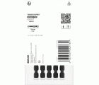 Broca PRO Phillips Impact, PH2, 55 mm, 5 uds.