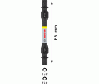 Punta doble PRO Impact con índice Pick and Click, T30, 65 mm