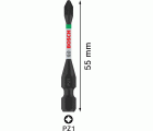 Broca PRO Pozidriv Impact, PZ1, 55 mm, 2 uds.