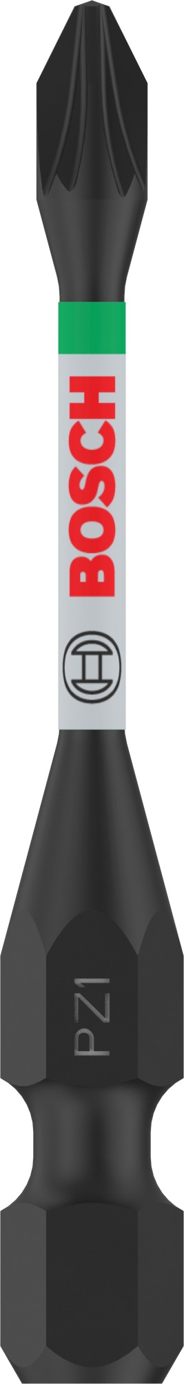 Broca PRO Pozidriv Impact, PZ1, 55 mm, 2 uds.