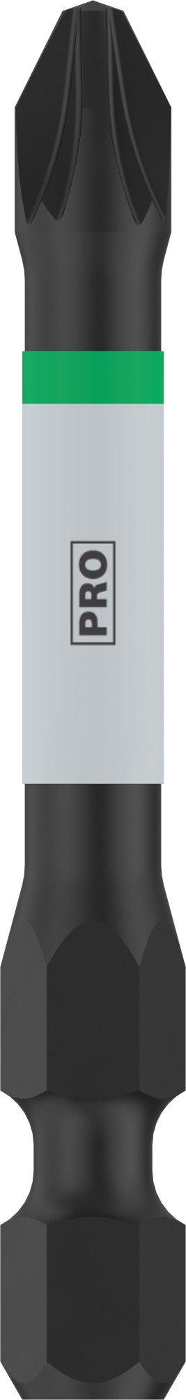 Broca PRO Pozidriv Impact, PZ3, 55 mm, 2 uds.