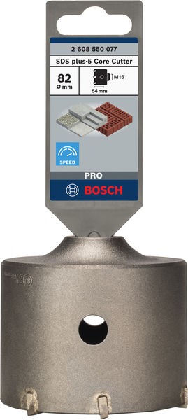 PRO SDS plus-5 Core Cutter, 82 x 50 x 80 mm