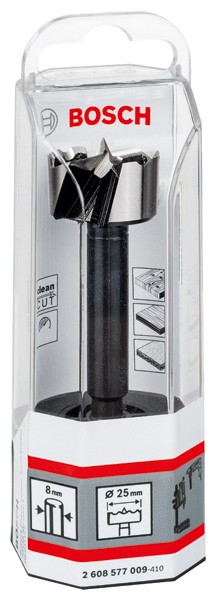 Broca fresadora para madera 25 mm