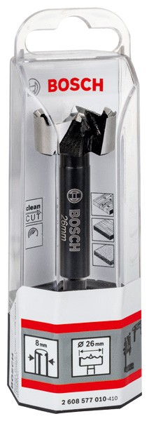 Broca fresadora para madera, 26 mm