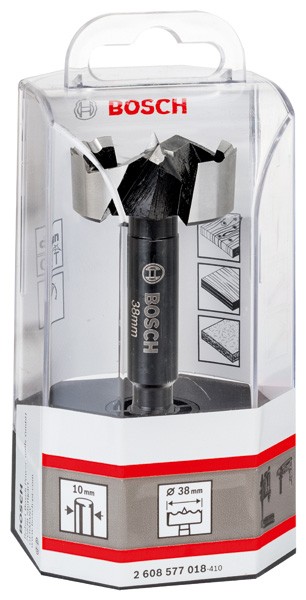 Broca fresadora para madera, 38 mm