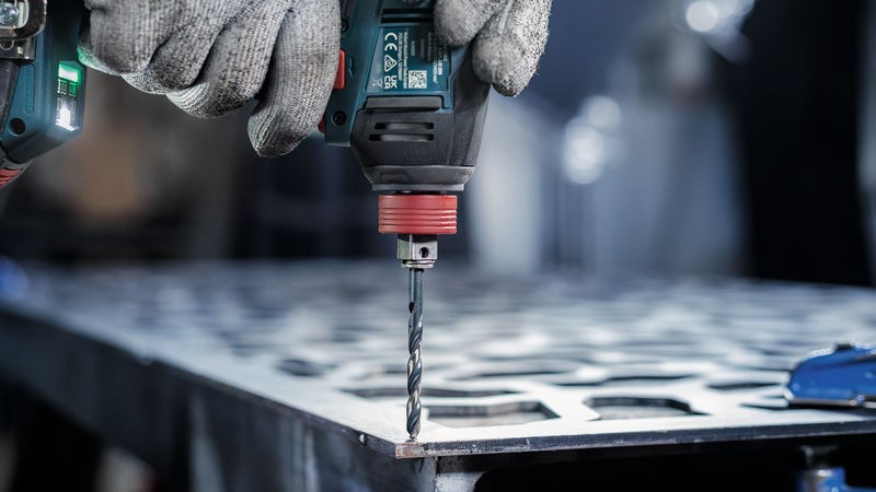 Set de brocas helicoidales PRO Metal HSS-G Impact, 8 uds.