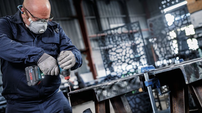 Set de brocas helicoidales PRO Metal HSS-G Impact, 8 uds.