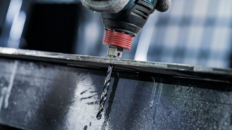 Set de brocas helicoidales PRO Metal HSS-G Impact, 8 uds.