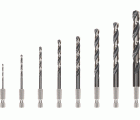 Set de brocas helicoidales PRO Metal HSS-G Impact, 8 uds.