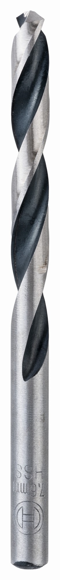 Broca helicoidal HSS PointTeQ 7,6 mm