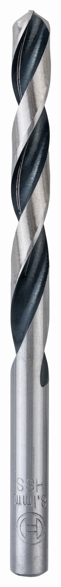 Broca helicoidal HSS PointTeQ 8,1 mm