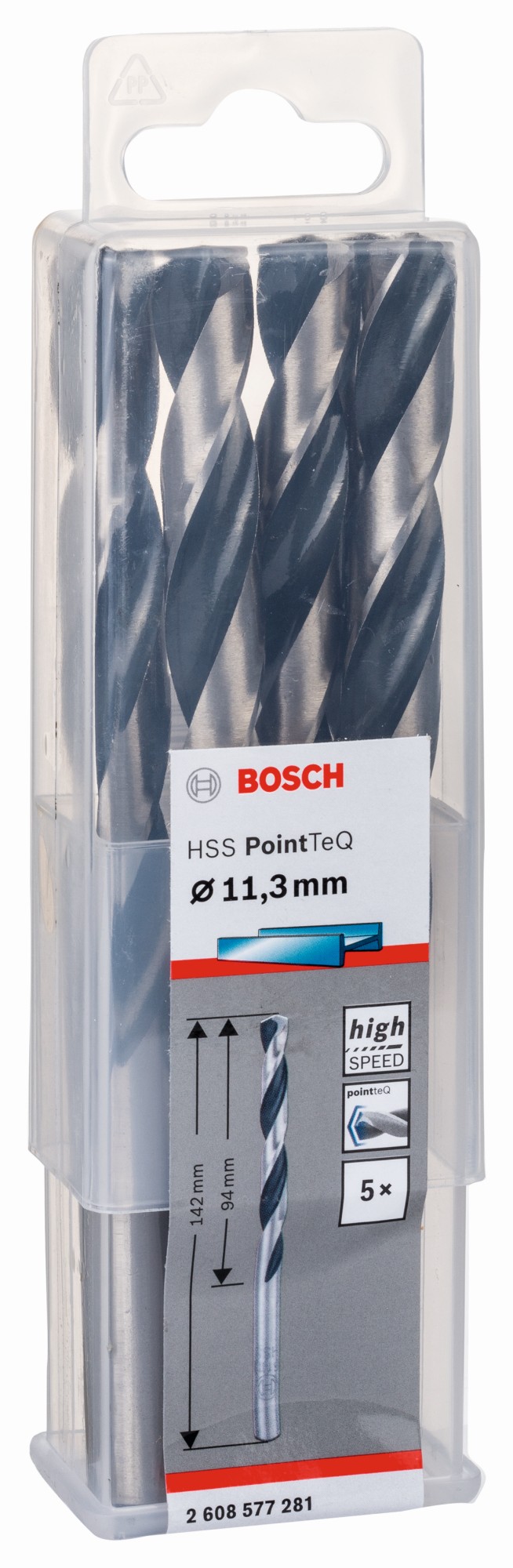 Broca helicoidal HSS PointTeQ 11,3 mm