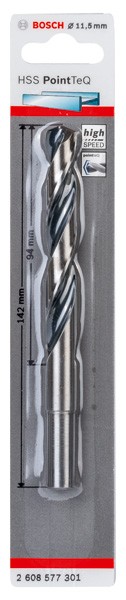 Broca helicoidal HSS PointTeQ 11,5 mm (vástago reducido)