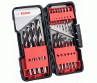 Set Tough Box de 18 brocas helicoidales HSS PointTeQ de 1 - 10 mm