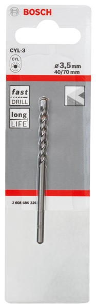 Brocas para hormigón CYL-3