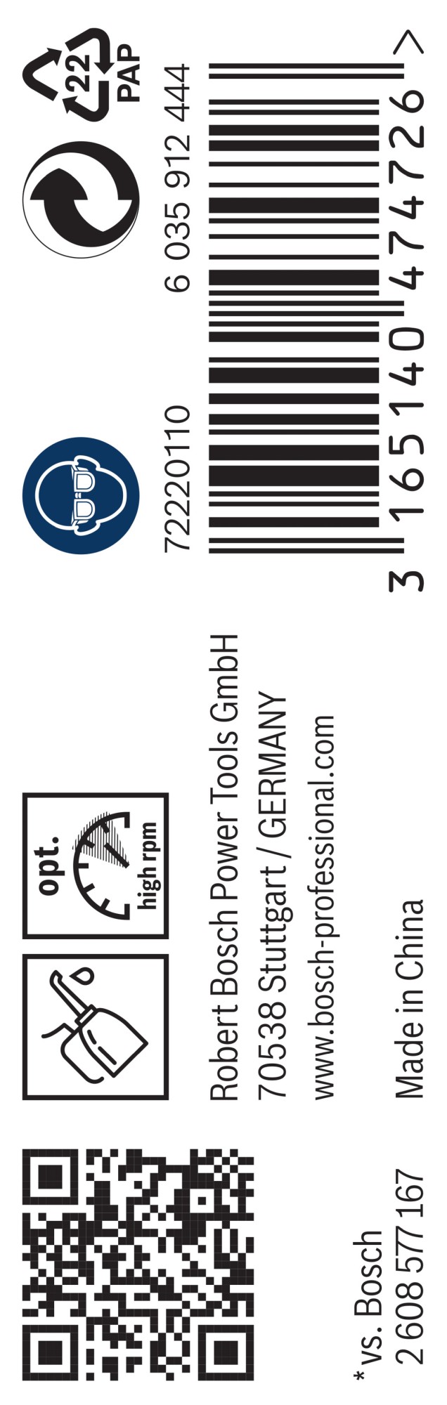 Broca helicoidal PRO Metal HSS-G, longitud estándar, 1,1 x 14 x 36 mm, 10 unidades