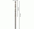 Broca helicoidal PRO Metal HSS-G, longitud estándar, 3,1 x 36 x 65 mm, 10 unidades