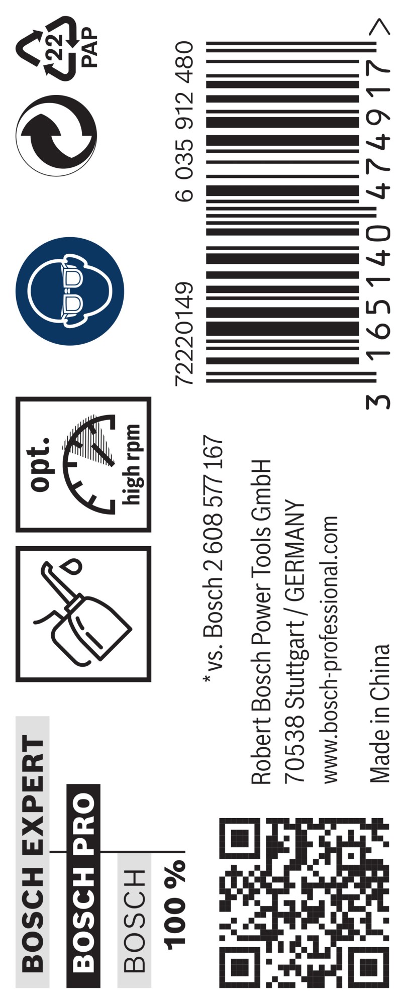 Broca helicoidal PRO Metal HSS-G, longitud estándar, 4,1 x 43 x 75 mm, 10 unidades