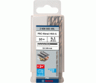 Broca helicoidal PRO Metal HSS-G, longitud estándar, 5,1 x 52 x 86 mm, 10 unidades