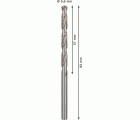 Broca helicoidal PRO Metal HSS-G, longitud estándar, 5,6 x 57 x 93 mm, 10 unidades