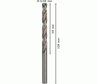 Broca helicoidal PRO Metal HSS-G, longitud estándar, 6,9 x 69 x 109 mm, 10 unidades
